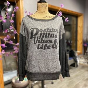 Distressed sweater